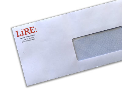 Enveloppes – courrier